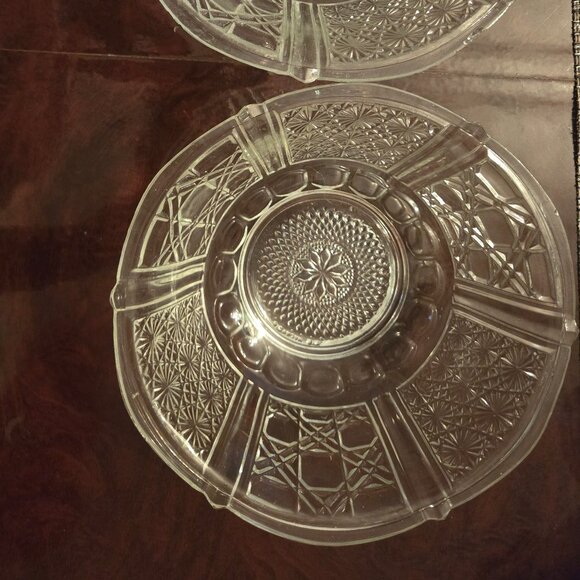 clear vintage dessert bowl - Picture 1 of 3